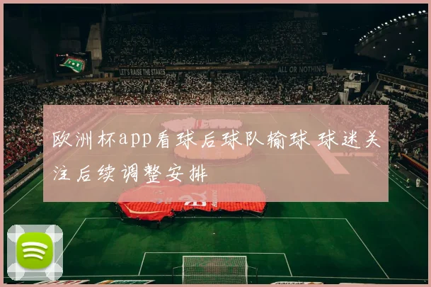 欧洲杯app看球后球队输球 球迷关注后续调整安排